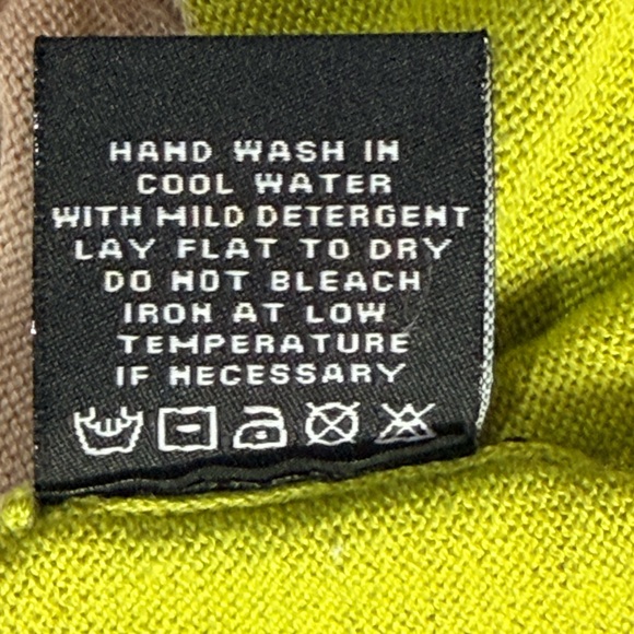 NWT BCBG MAXAXRIA Colorblock 3/4 Sleeve Sweater Dress L - Picture 5 of 8